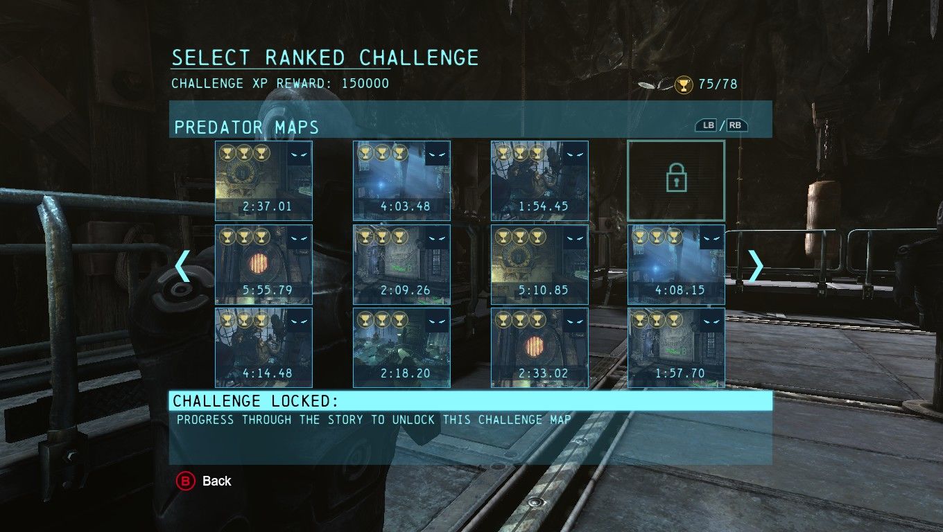Batman Arkham Origins Challenge Maps
